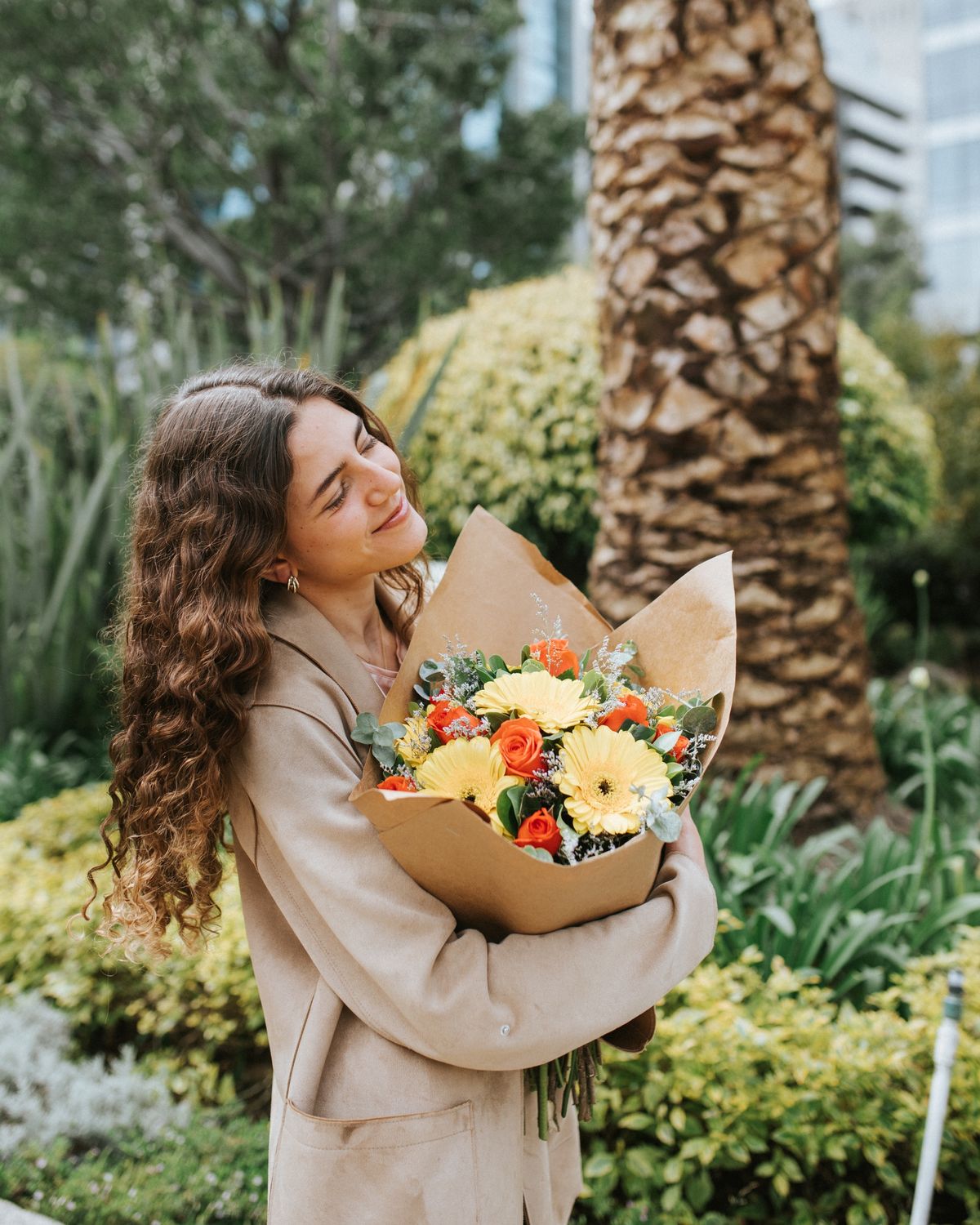 Arreglo floral elegante de Ginevra